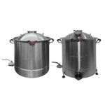 Куб 50л зі сферичною кришкою (вибір комплектації)