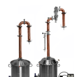 Гібрид мідь (труба - 54мм) з кубами 32, 36, 50, 100л зі стандартними сферичними та посиленими купольними кришками (вибір комплектації)