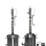 "SK Профі - 2.0" зі скляною "флейтою" PRO CAP 2 дюйми з кубами 32, 36, 50, 100л зі стандартними сферичними та посиленими купольними кришками (вибір комплектації)