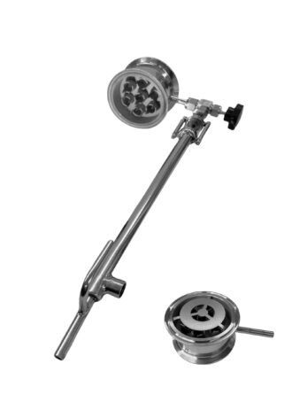 Узел отбора 3 дюйма с многоточечным (22 струи без учета пристеночных) распределением орошения + кран отбора + доохладитель