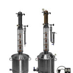 "SK Профі 3.0" зі скляною флейтою PRO CAP 3 дюйми з кубами 32, 36, 50, 100л зі стандартними сферичними та посиленими купольними кришками (вибір комплектації)