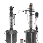 "SK Профі GLASS-3.0" зі скляною флейтою зі стандартними ковпачками PRO CAP або новими ковпачками SK Turbo CAP 3 дюйми з кубами 32, 36, 50, 100л (вибір комплектації)