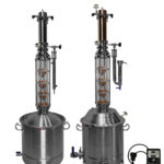 "SK Профі 3.0" зі скляною флейтою PRO CAP 4 дюйми з кубами 32, 36, 50, 100л зі стандартними сферичними та посиленими купольними кришками (вибір комплектації)