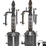 "SK Профі GLASS-3.0 Універсал" зі скляною флейтою PRO CAP 4 дюйми з кубами 32, 36, 50, 100л зі стандартними сферичними та посиленими купольними кришками (вибір комплектації)