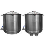 Куб 100л зі стандартною сферичною кришкою (вибір комплектації)