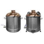 Куб 50л с толстой (1,2 мм, 9л) медной крышкой (выбор комплектации)