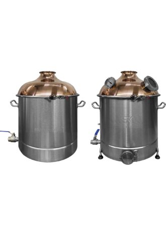 Куб 50л с толстой (1,2 мм, 9л) крышкой-кламп (выбор комплектации)