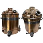 Медный куб 73л с медной (9л) крышкой (выбор комплектации)