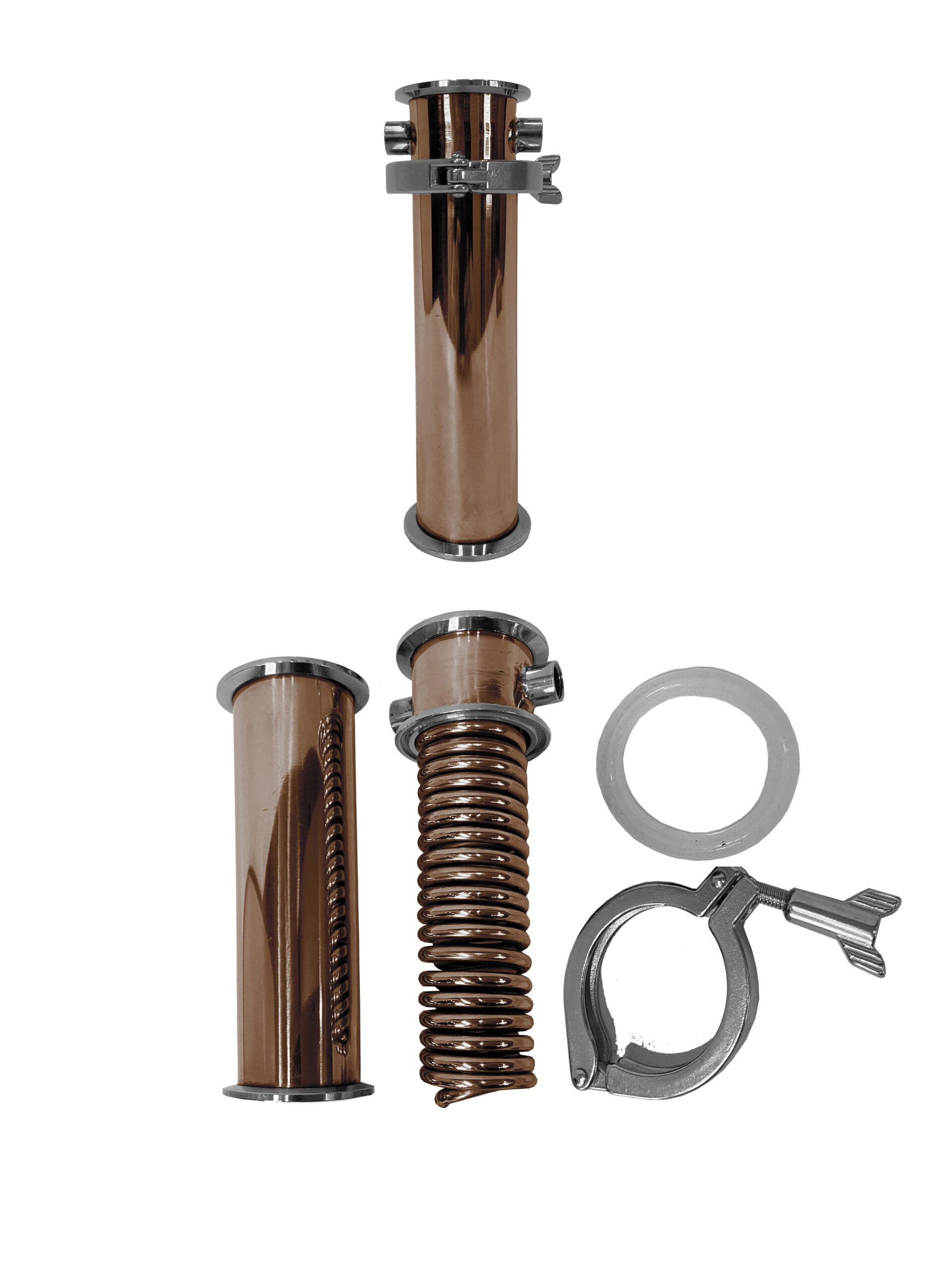 Дефлегматор 2 дюйма полнопроходной медный