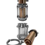 Дефлегматор 3 дюйма медный Glass