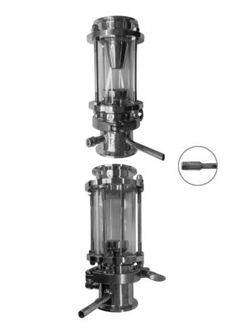 Узел отбора конус-чашка на базе диоптра 2 дюйма (моноорошение)