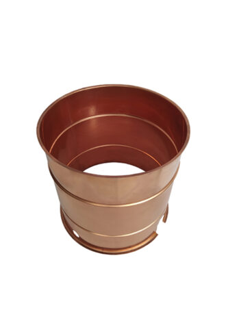 Медная вставка в куб